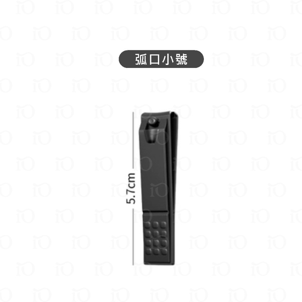 ⚡台灣現貨⚡不鏽鋼指甲剪 指甲剪 指甲刀 黑色 指甲鉗 美甲 修甲 指甲 美甲 工具 可洛萌 指甲剪-規格圖9