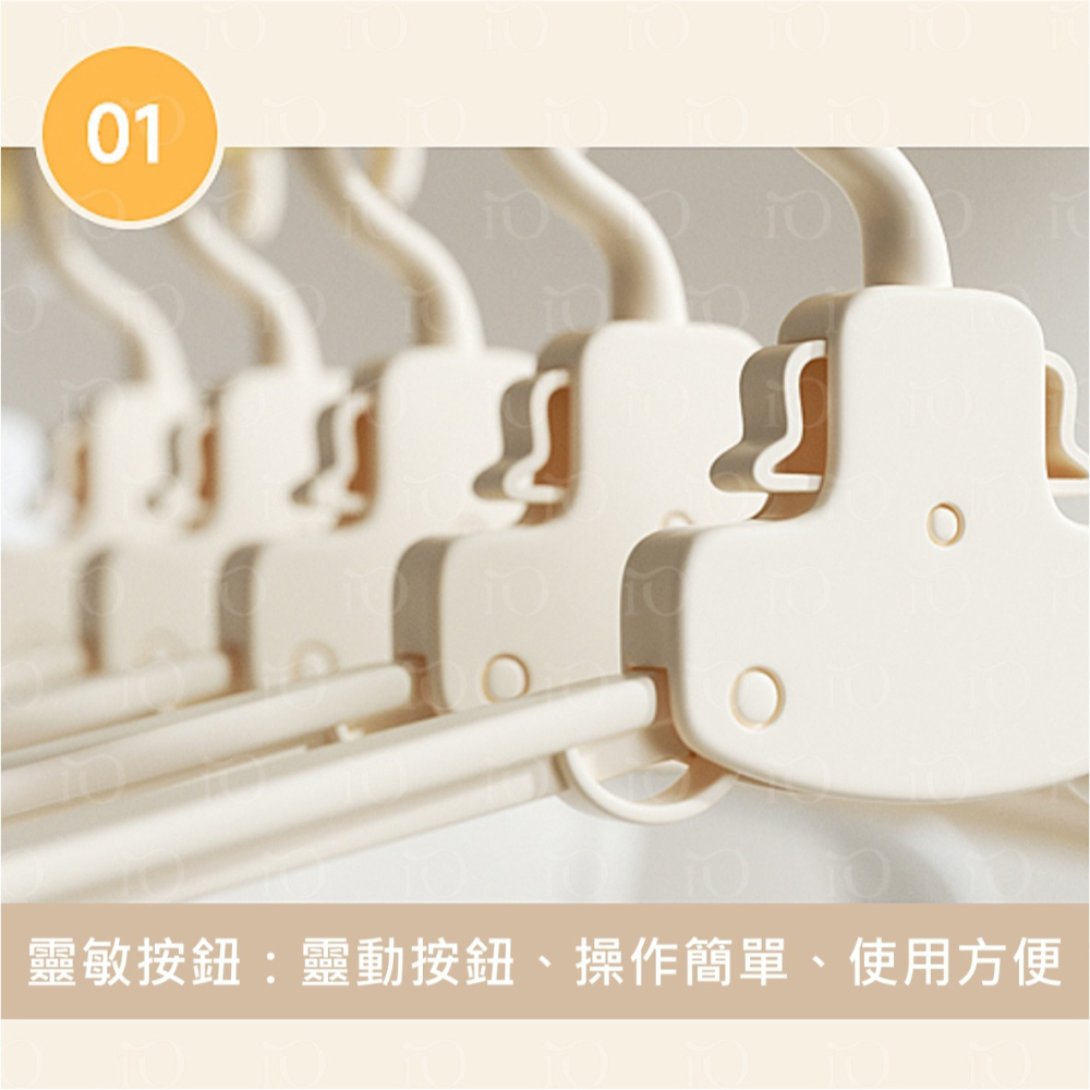 ⚡台灣現貨⚡秒收魔術衣架 新型日式折疊衣架 旅行衣架 一壓即收、輕巧簡便 改良款雙邊加防滑條設計 無痕折疊衣架-細節圖4