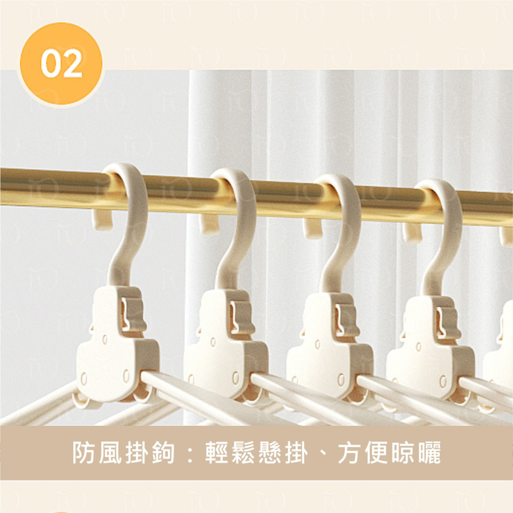 ⚡台灣現貨⚡秒收魔術衣架 新型日式折疊衣架 旅行衣架 一壓即收、輕巧簡便 改良款雙邊加防滑條設計 無痕折疊衣架-細節圖5