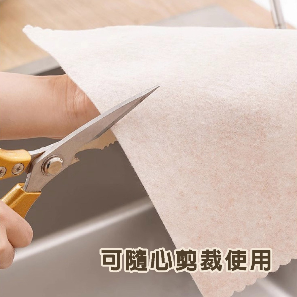 絲瓜抹布 天然老絲瓜材質 吸水抹布 廚房抹布 懶人抹布 抽取式抹布 拋棄式抹布 免洗抹布 白色抹布 加厚抹布-細節圖7