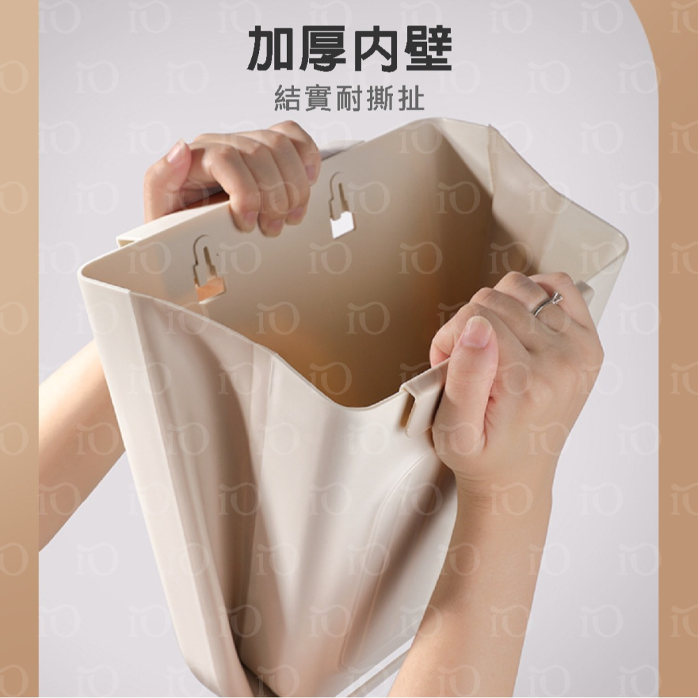 ⚡台灣現貨⚡折疊垃圾桶 掛式折疊垃圾桶 廚房垃圾桶 壁掛式垃圾桶 垃圾袋掛架 掛式垃圾桶 垃圾桶 廚餘桶-細節圖8