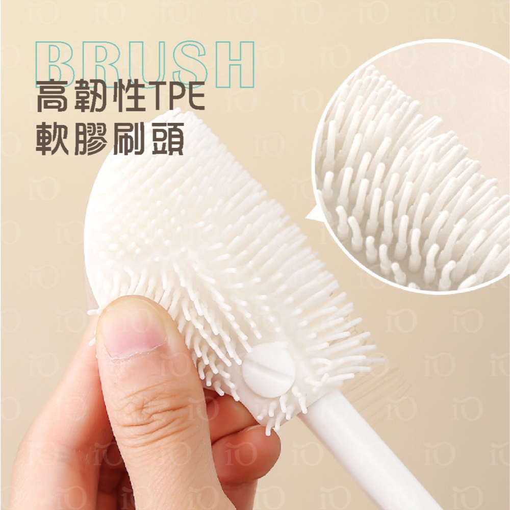 ⚡台灣現貨⚡無死角長柄杯刷 90度矽膠洗杯刷 長柄洗杯刷 可折彎杯刷 奶瓶清潔刷 洗杯刷 奶瓶刷 多功能清潔刷 杯子刷-細節圖5