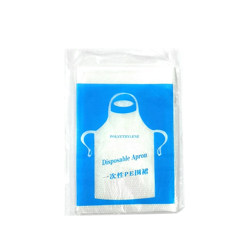 ⚡台灣現貨⚡拋棄式圍兜 成人/兒童 拋棄式圍裙 一次性圍兜 一次性圍裙 免洗圍裙 免洗圍兜 PE材質 防水 防油-細節圖3