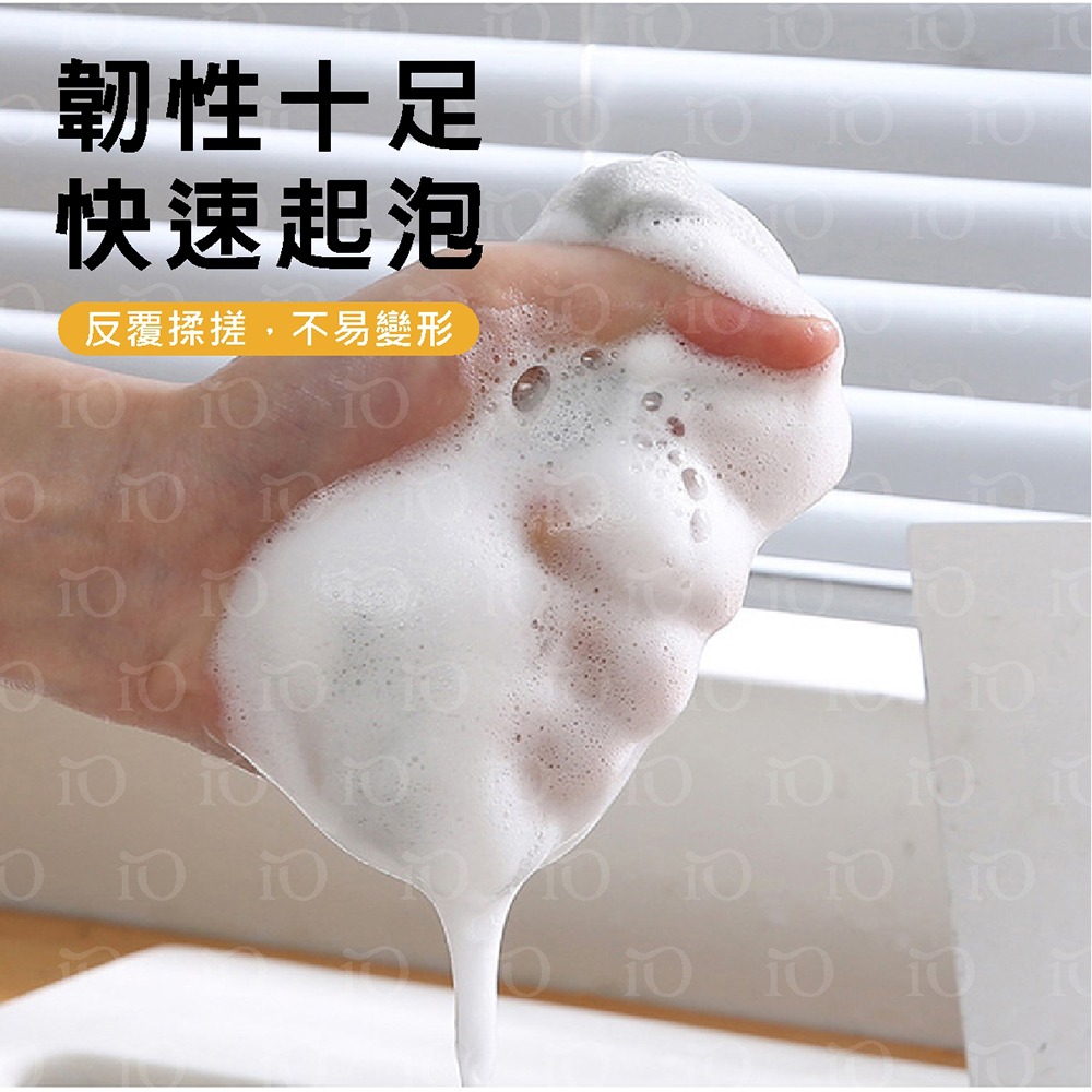 ⚡台灣現貨⚡雙面海綿菜瓜布10入 菜瓜布 雙面菜瓜布 洗碗海綿 廚房清潔 清潔用品 海綿擦 刷碗布  洗碗海綿刷-細節圖4