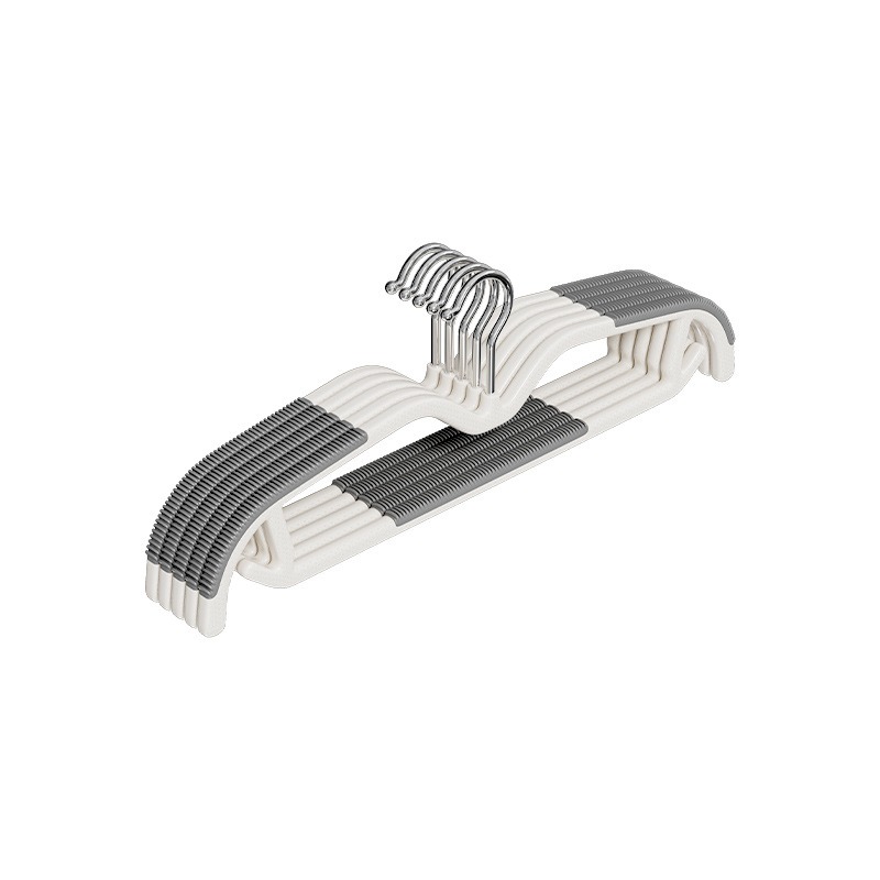 ⚡台灣現貨⚡短頸衣架 防滑衣架 M型衣架 衣架 多功能衣架 曬衣架 無痕衣架 可旋轉 不起肩 節省空間 衣服收納-細節圖2