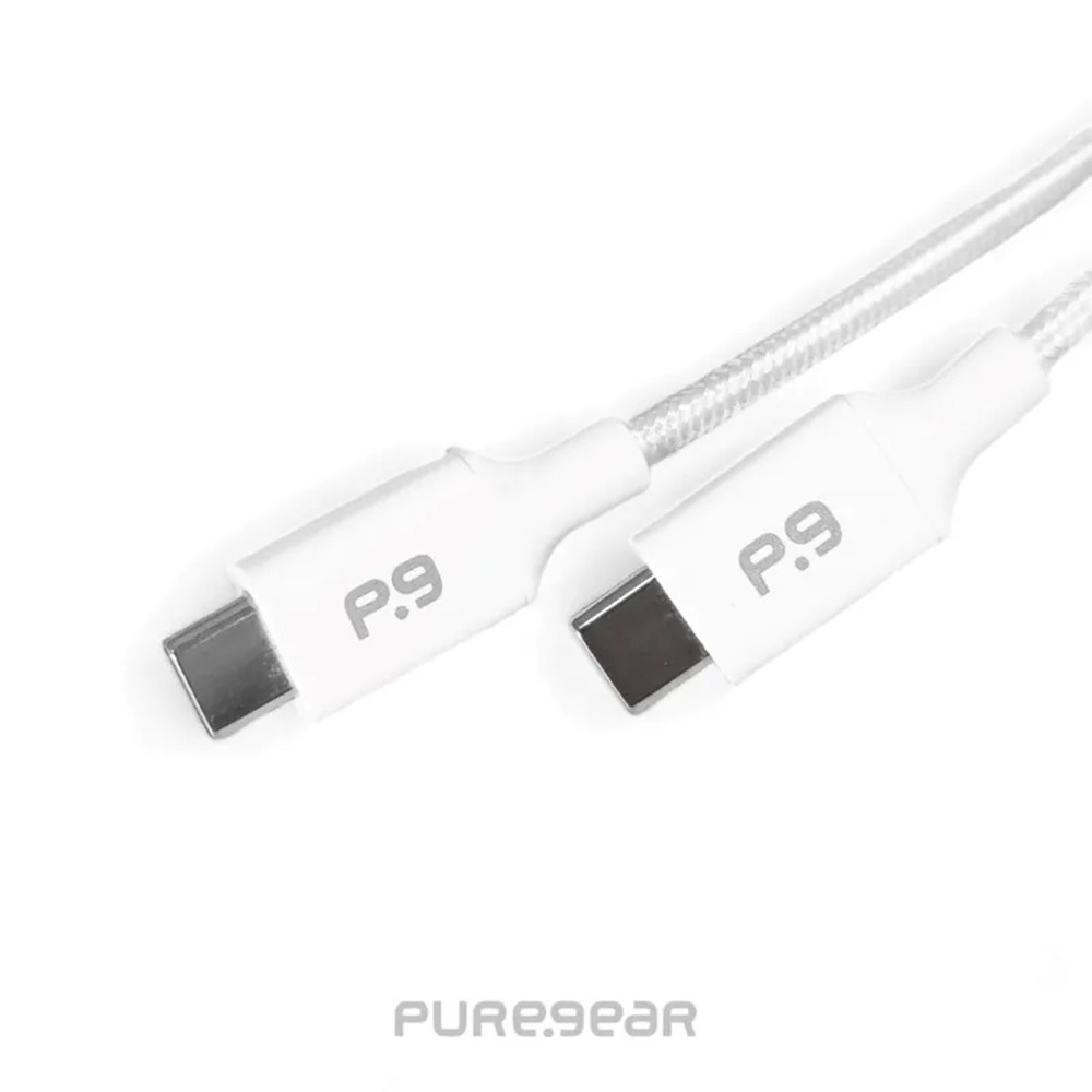 【Puregear】 普格爾 雙倍強韌 Type-C to Type-C  USB編織充電傳輸線 1.2M/1.8M-細節圖2