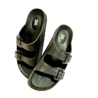 【二手童鞋】 KA 金安德森 兒童拖鞋 輕量 可調式 防水 台灣製 黑色-細節圖2