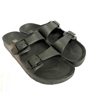 【二手童鞋】 KA 金安德森 兒童拖鞋 輕量 可調式 防水 台灣製 黑色-細節圖4