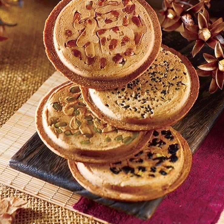 華珍-5入煎餅手提盒-細節圖2