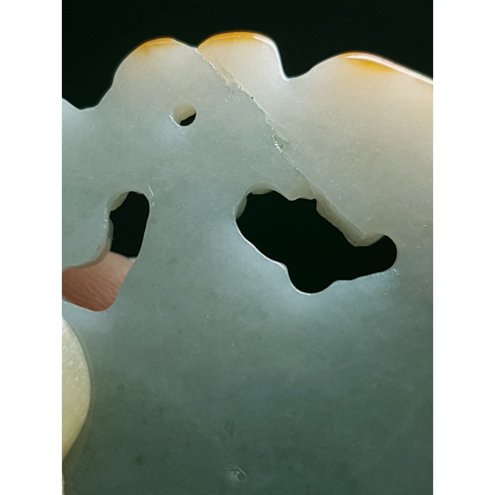 天然緬甸玉A貨翡翠  狐狸面具美麗 機靈 智慧 招人緣 狐狸 掛墜吊飾吊墜擺件-細節圖4