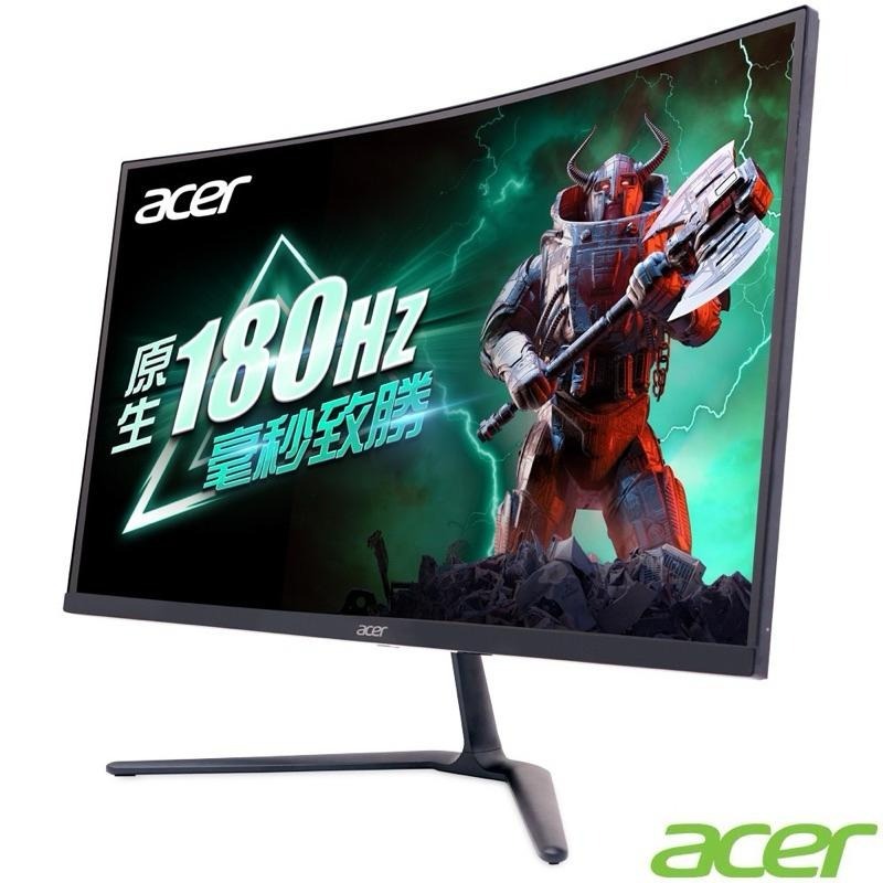 ✨免運 原廠公司貨✨Acer ED270R S3 1500R曲面電競螢幕(27吋/FHD/180hz/1ms/VA)-細節圖2