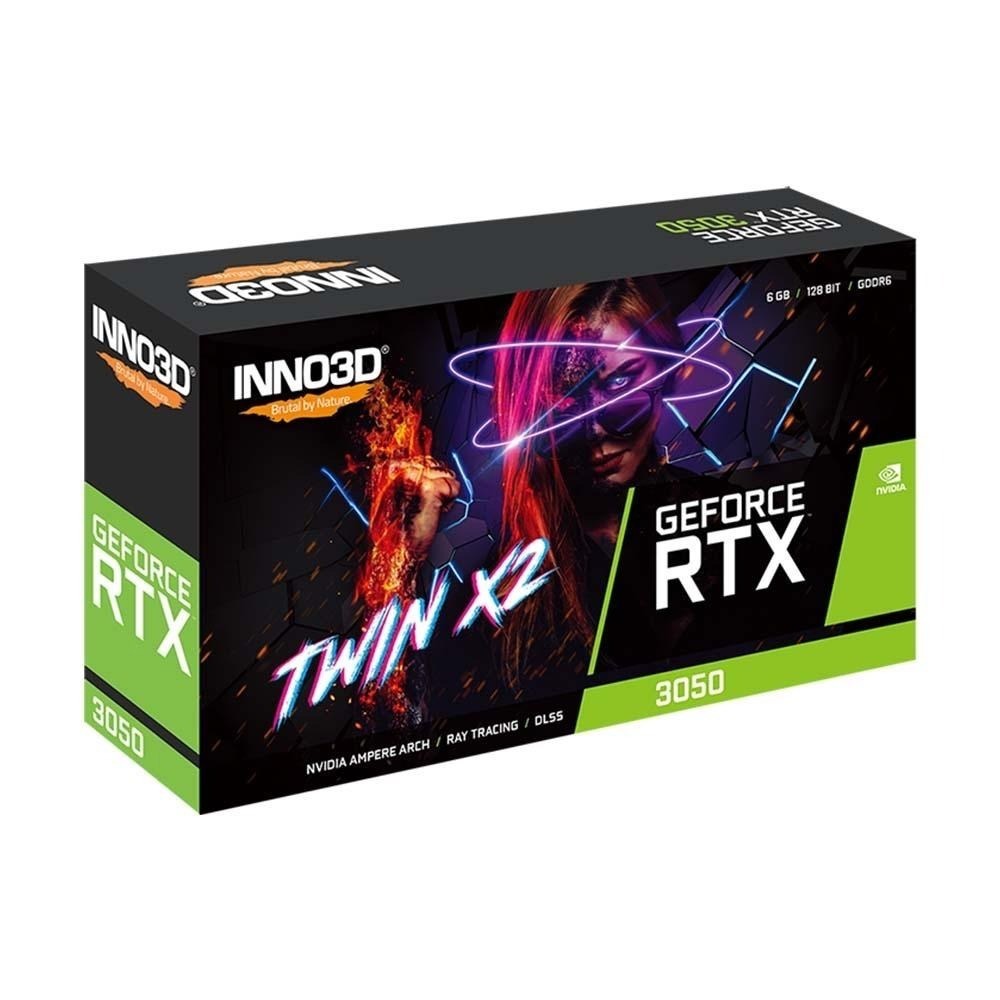 Inno3D 映眾 RTX 3050 6GB GDDR6 TWIN X2 顯示卡-細節圖2