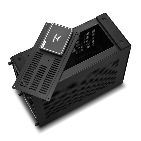 LIAN LI 聯力 A4-H20A/A4-H20X ITX 鋁合金電腦機殼(銀/黑)內附PCIe4.0顯卡延長排線-細節圖6