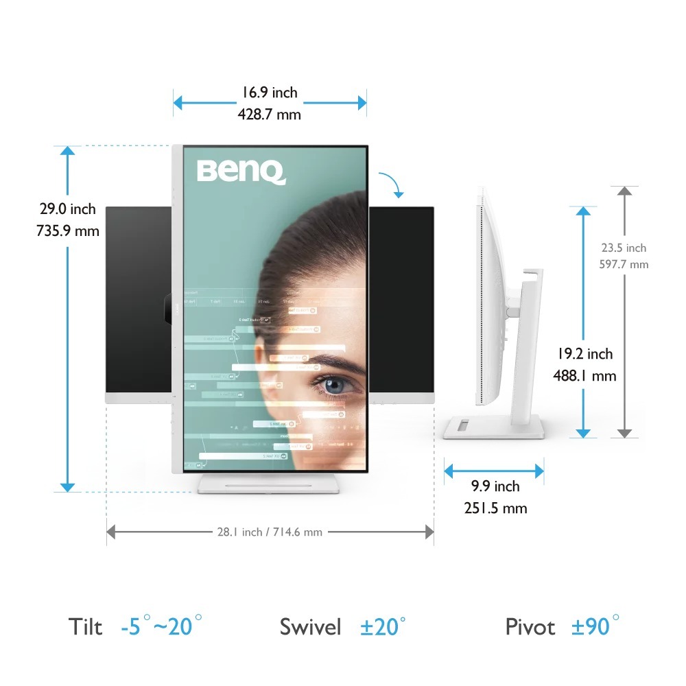 ✨賣家宅配=免運✨BenQ GW3290QT 智慧護眼螢幕(32型/2K/HDMI/DP/喇叭/IPS/Type-C)-細節圖5