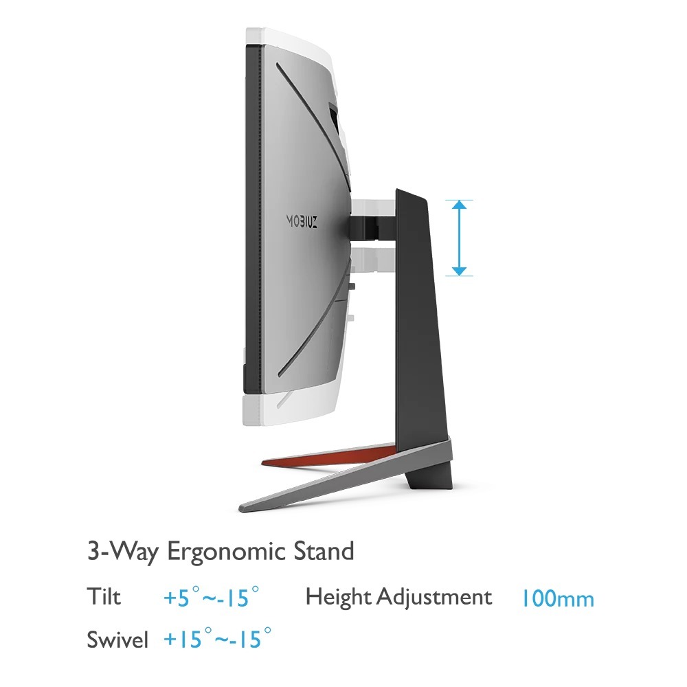 ✨賣家宅配=免運✨BenQ MOBIUZ EX2710R 1000R曲面電競螢幕(27吋/2K/165hz/1ms/VA-細節圖7