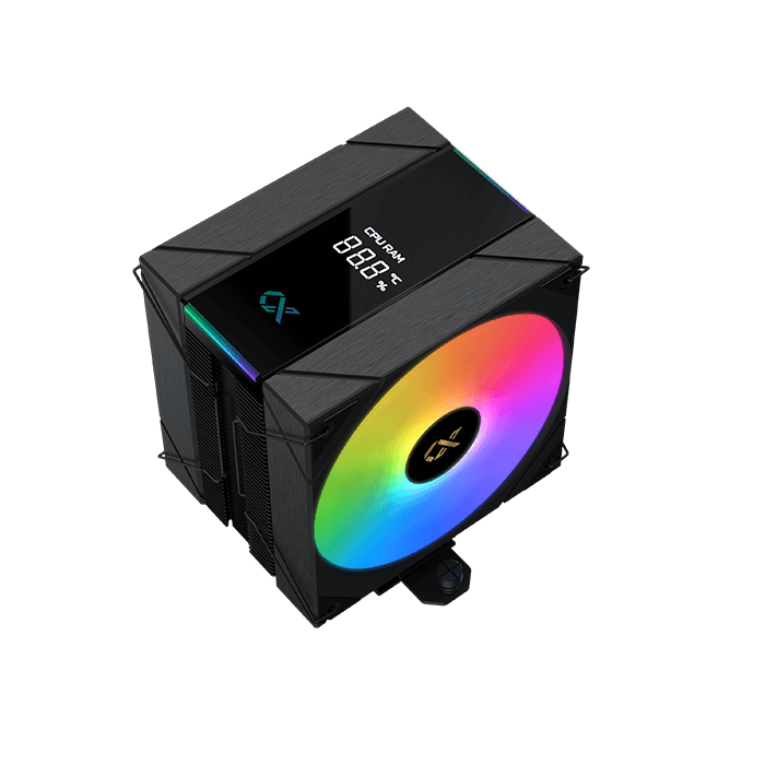 XIGMATEK 富鈞 AK6 Digital Twin 塔式 CPU 散熱器 單塔/六導管/雙風扇/溫度顯示-細節圖5