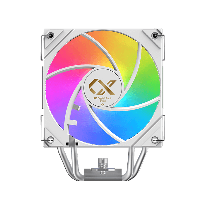 XIGMATEK 富鈞 AK6 Digital Twin 塔式 CPU 散熱器 單塔/六導管/雙風扇/溫度顯示-細節圖6