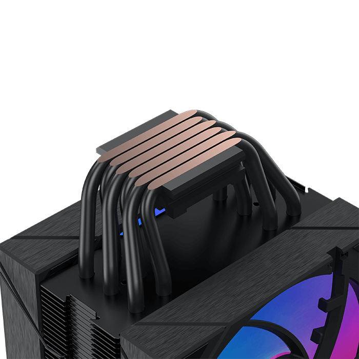 XIGMATEK 富鈞 AK6 Digital Twin 塔式 CPU 散熱器 單塔/六導管/雙風扇/溫度顯示-細節圖7