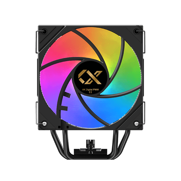 XIGMATEK 富鈞 AK6 Digital Twin 塔式 CPU 散熱器 單塔/六導管/雙風扇/溫度顯示-細節圖9