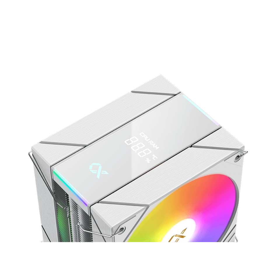 XIGMATEK 富鈞 AK6 Digital Twin 塔式 CPU 散熱器 單塔/六導管/雙風扇/溫度顯示-細節圖11