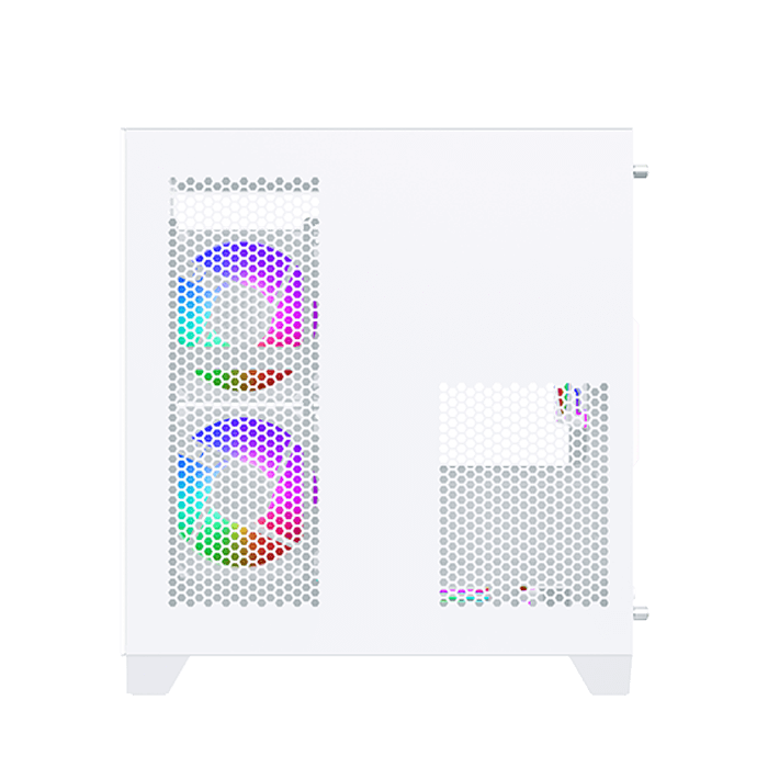 Xigmatek富鈞 AQUA M NANO/AQUA M NANO ARCTIC炫彩固光M-ATX黑色/白色海景房機殼-細節圖8