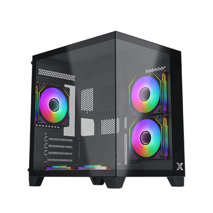 Xigmatek富鈞 AQUA M NANO/AQUA M NANO ARCTIC炫彩固光M-ATX黑色/白色海景房機殼-規格圖11