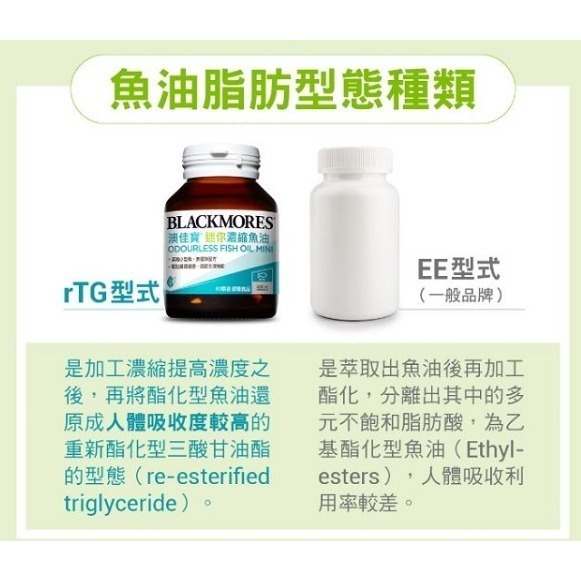澳佳寶 Blackmores 無腥味濃縮深海魚油迷你膠囊 60顆-細節圖3