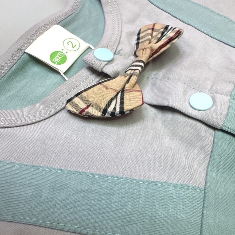 新生兒假兩件哈衣 #A15814-細節圖3