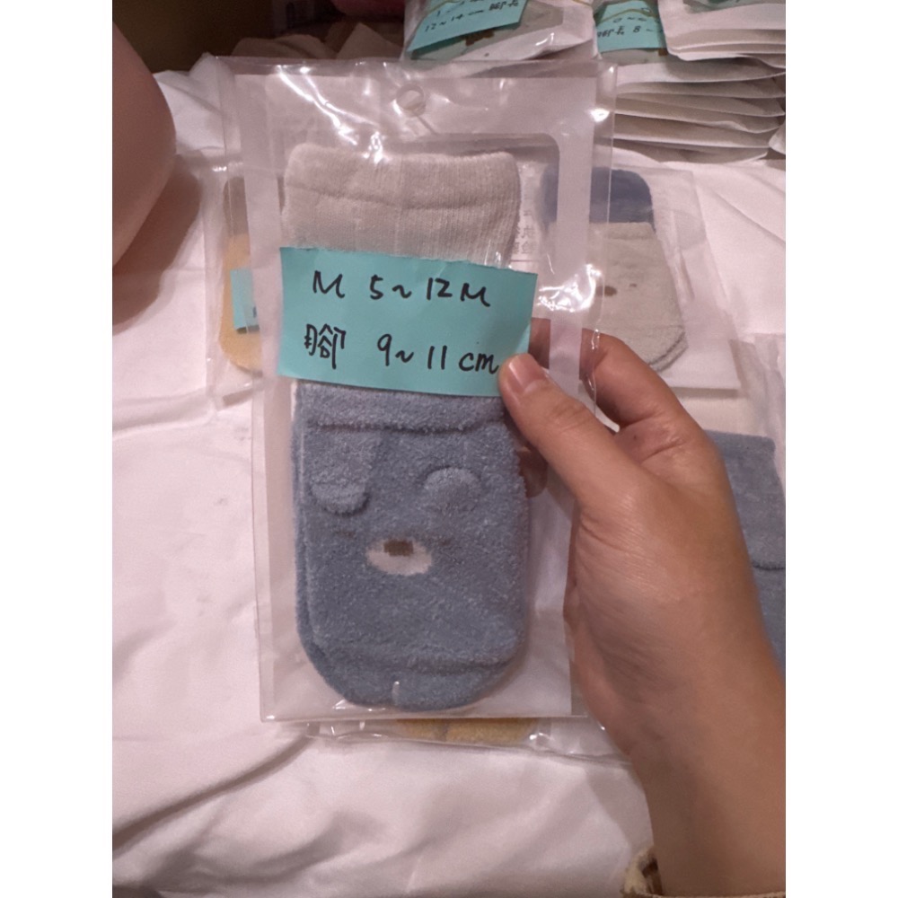 春秋冬 0m-3歲 不勒腿防滑中筒襪-規格圖7