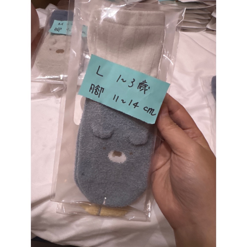 春秋冬 0m-3歲 不勒腿防滑中筒襪-規格圖7