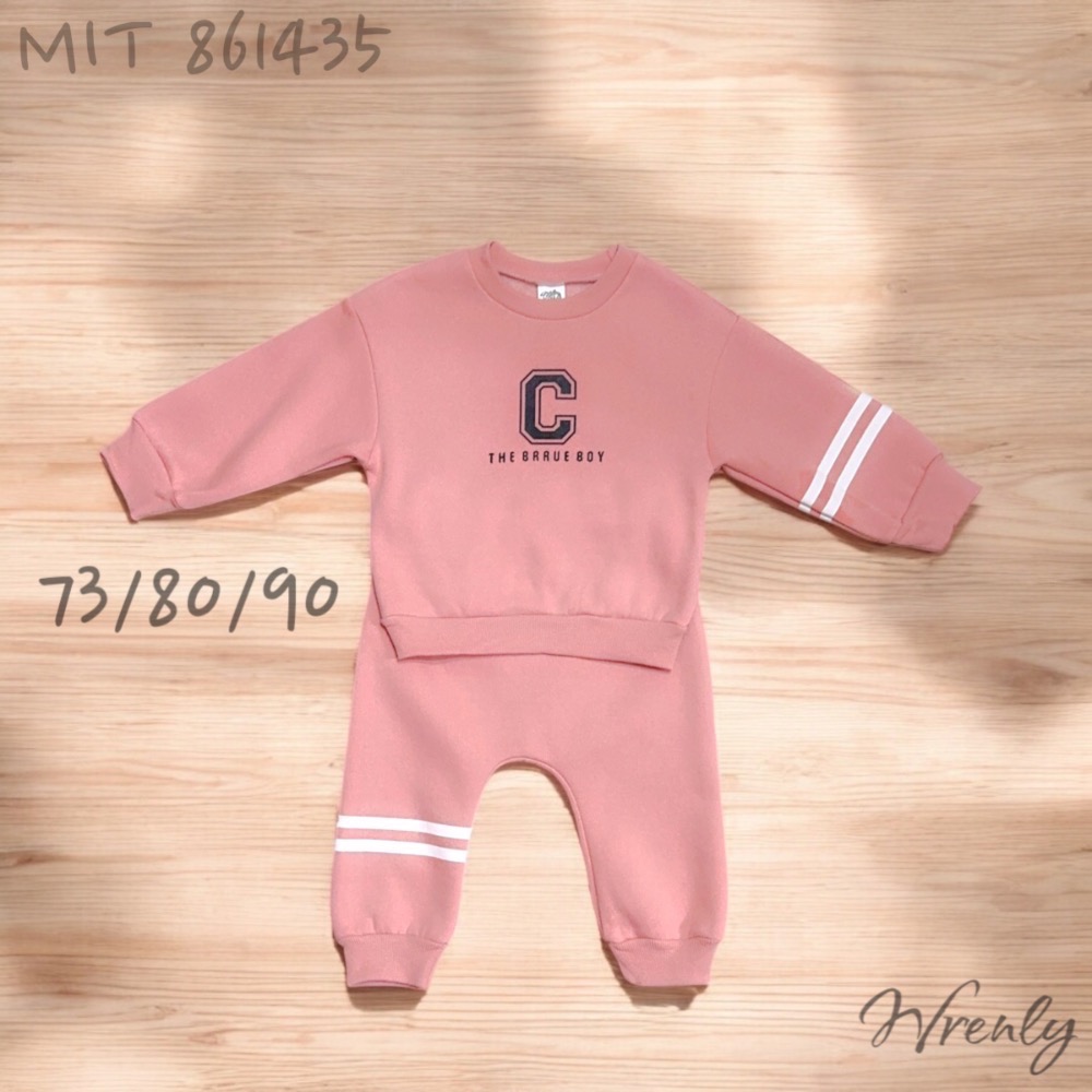 MIT 內刷毛大學T套裝 #861435-細節圖2