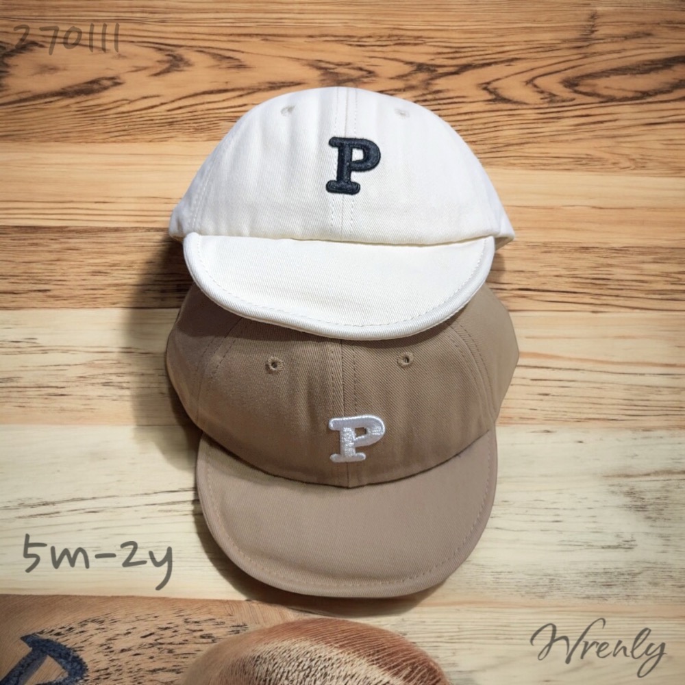 100%純棉刺繡軟鴨舌帽 #220111-細節圖2