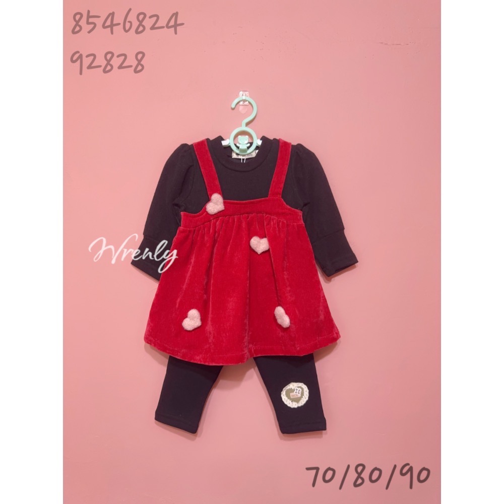 春秋 立體愛心寶寶洋 #854624 🎄聖誕🧨年節🌸外出-細節圖2