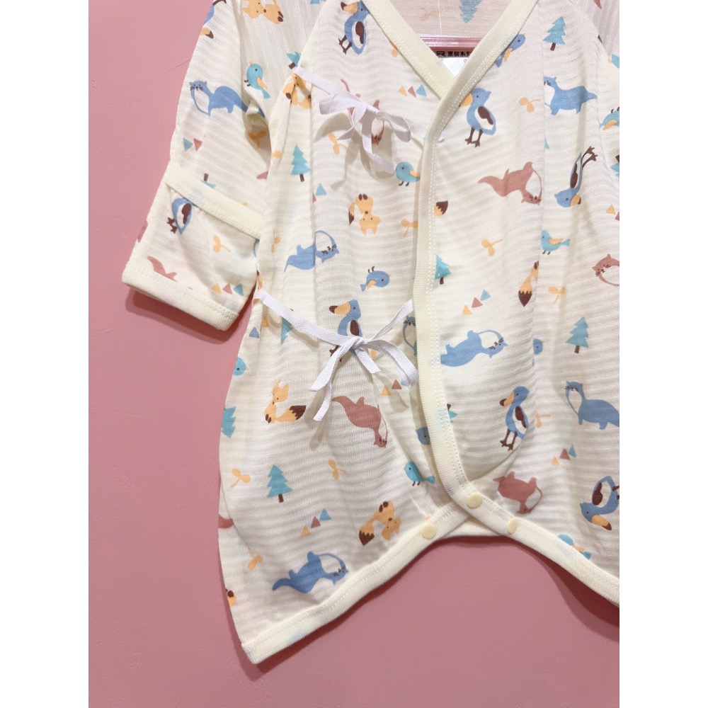 MIT四季 新生兒透氣可愛動物包手蝴蝶衣 #94558/94868-細節圖2