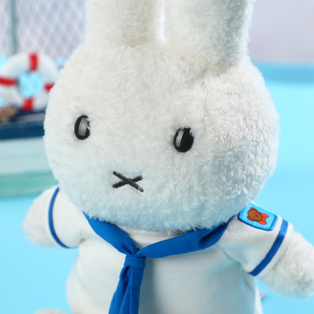 【MIFFY】海軍風玩偶 玩偶 米飛玩偶 陪睡玩偶-細節圖2