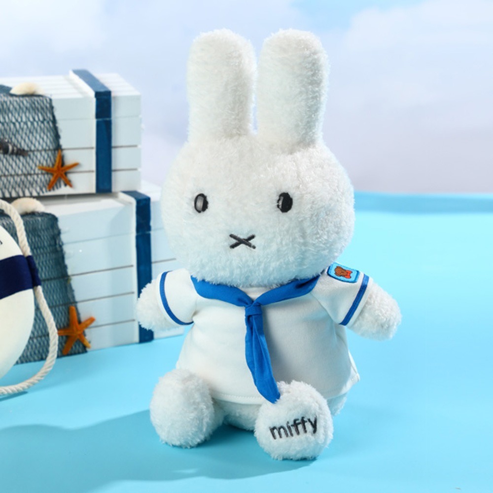 【MIFFY】海軍風玩偶 玩偶 米飛玩偶 陪睡玩偶-規格圖8