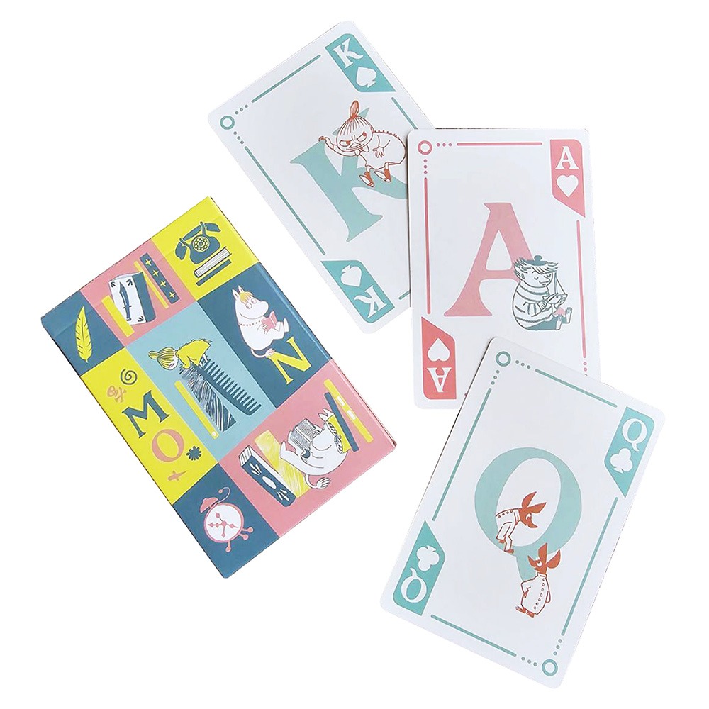 【MOOMIN】姆明幸運數撲克牌 益智遊戲 撲克牌 桌遊-細節圖4