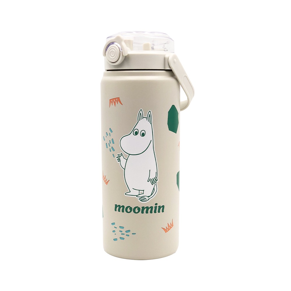 【MOOMIN】手提大容量保溫壺 保溫壺 保溫杯 大容量保溫杯 1200ML 保溫 雙飲保溫壺-規格圖6