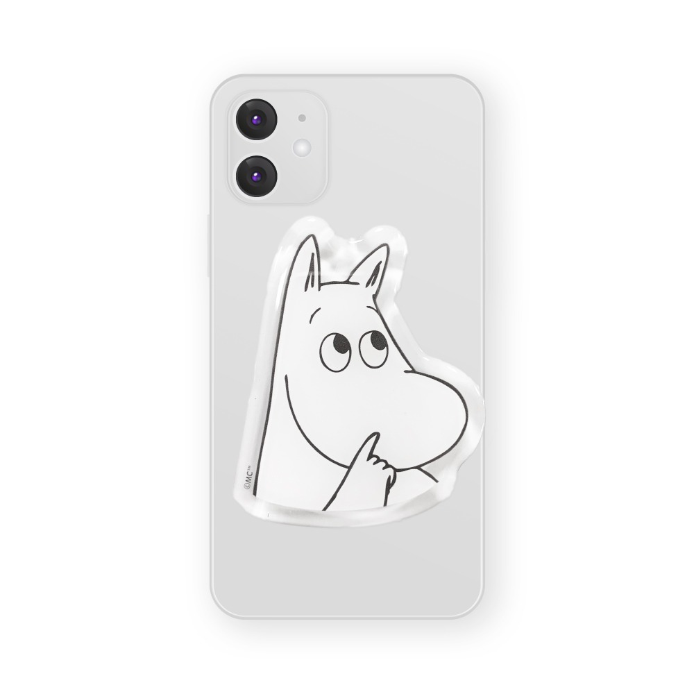 【MOOMIN】手機支架 手機架 氣囊手機架 追劇神器 透明手機架-規格圖4