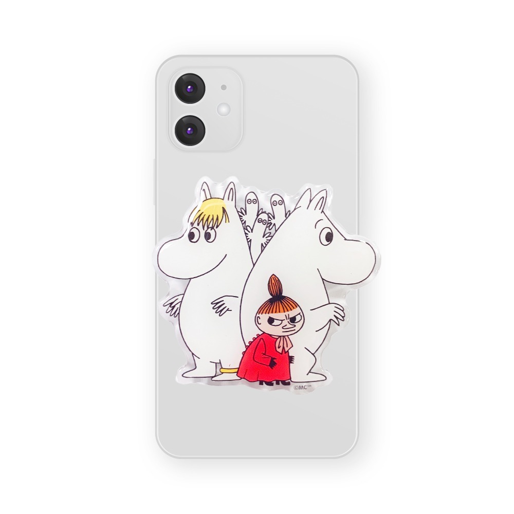 【MOOMIN】手機支架 手機架 氣囊手機架 追劇神器 透明手機架-規格圖4