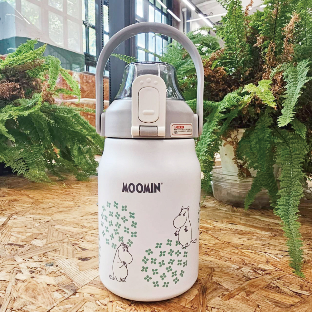 【MOOMIN】大容量保溫瓶 姆明谷好朋友 保溫壺 保溫杯 700ml 手提保溫杯-細節圖2