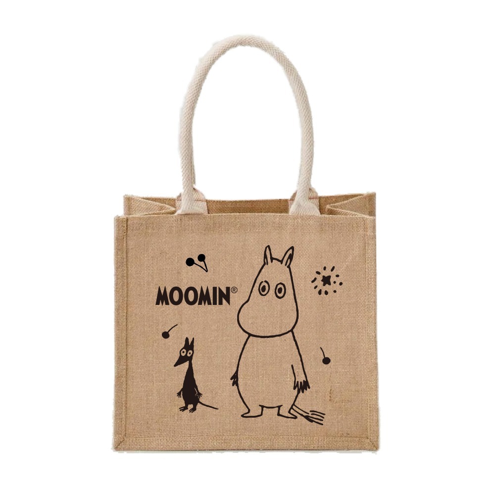 【MOOMIN】野餐手提袋 手提袋 購物袋 購物包 手提包 野餐袋 手提包 外出包-規格圖5