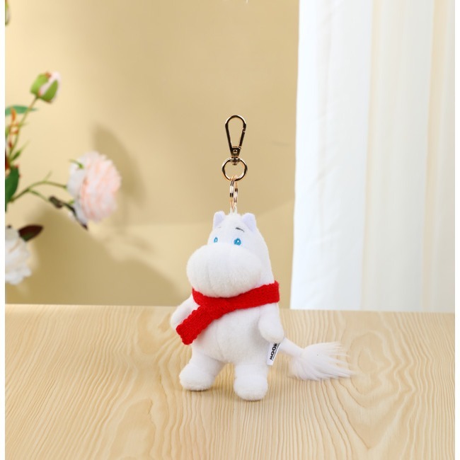 【MOOMIN】絨毛玩偶 娃娃公仔 娃娃吊飾 包包吊飾 姆明玩偶 姆明吊飾 造型吊飾 鑰匙圈-細節圖5