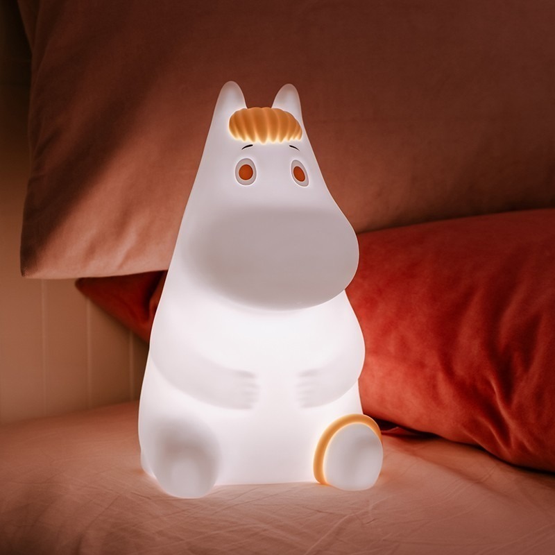 【MOOMIN】矽膠夜燈 歌妮 13cm 22cm 造型夜燈 歌妮夜燈 可兒 小夜燈 睡眠燈-細節圖2