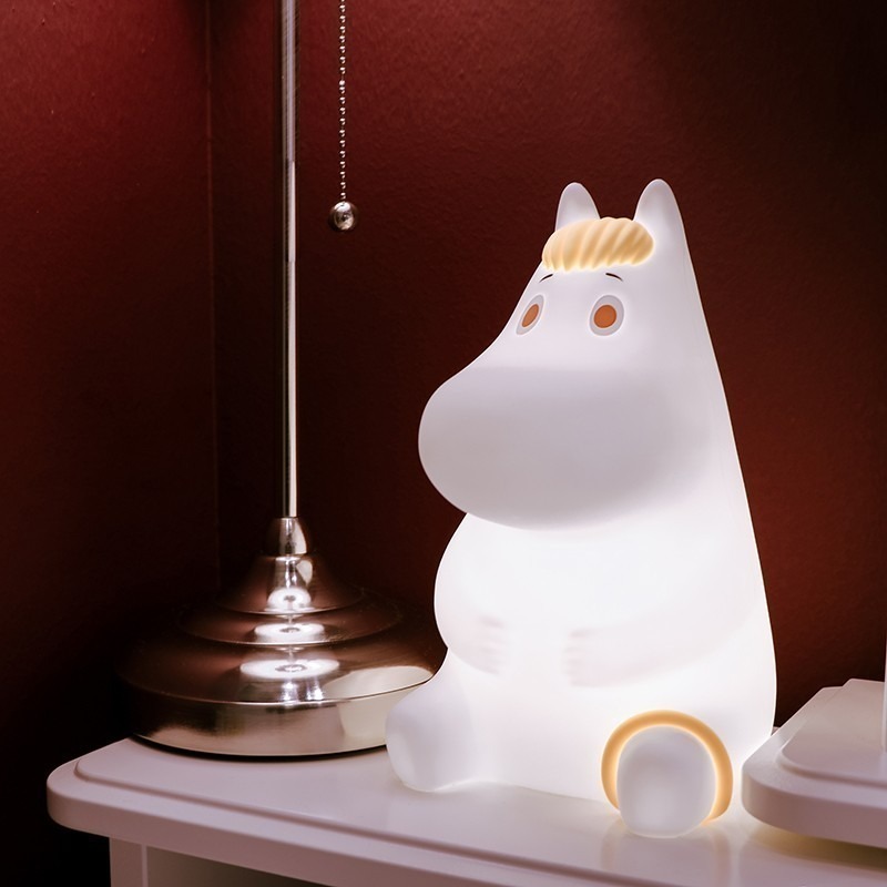 【MOOMIN】矽膠夜燈 歌妮 13cm 22cm 造型夜燈 歌妮夜燈 可兒 小夜燈 睡眠燈-細節圖3