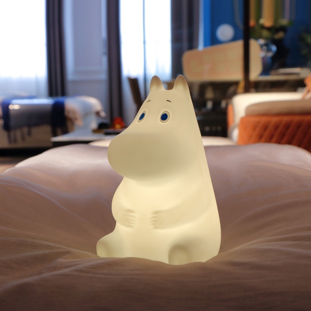 【MOOMIN】矽膠夜燈 歌妮 13cm 22cm 造型夜燈 歌妮夜燈 可兒 小夜燈 睡眠燈-細節圖5