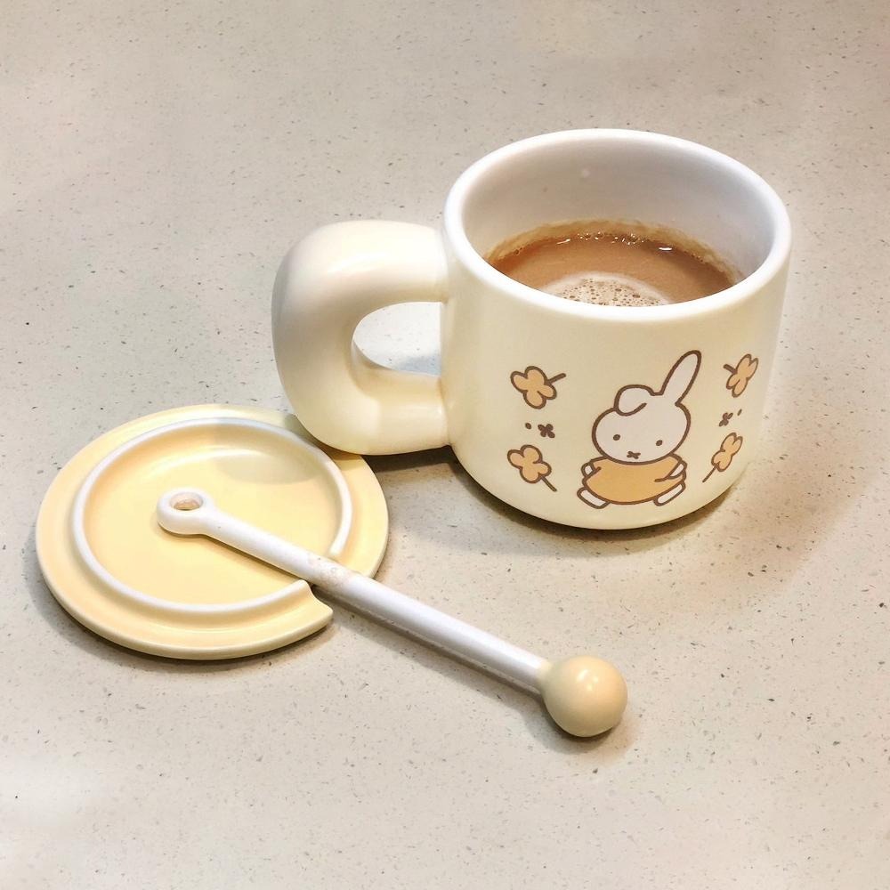 【MIFFY】牛奶陶瓷馬克杯組 馬克杯 陶瓷杯 水杯 茶杯 咖啡杯 杯子 杯子組 陶瓷馬克杯 玻璃杯-細節圖2