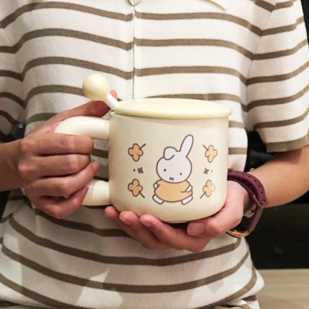 【MIFFY】牛奶陶瓷馬克杯組 馬克杯 陶瓷杯 水杯 茶杯 咖啡杯 杯子 杯子組 陶瓷馬克杯 玻璃杯-細節圖6