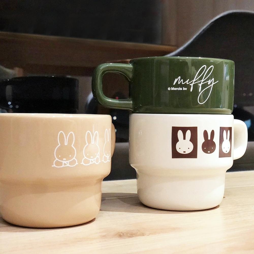 【MIFFY】玩轉米飛疊疊陶瓷杯 陶瓷杯 疊疊杯 杯子 水杯 馬克杯 品茶杯 咖啡杯 水杯-細節圖3