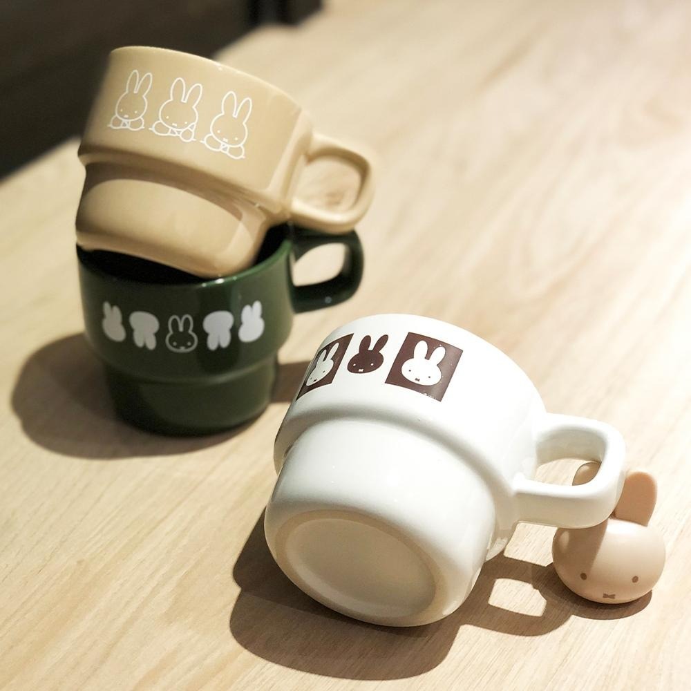 【MIFFY】玩轉米飛疊疊陶瓷杯 陶瓷杯 疊疊杯 杯子 水杯 馬克杯 品茶杯 咖啡杯 水杯-細節圖5